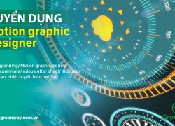 TUYỂN DỤNG MOTION GRAPHIC DESIGNER