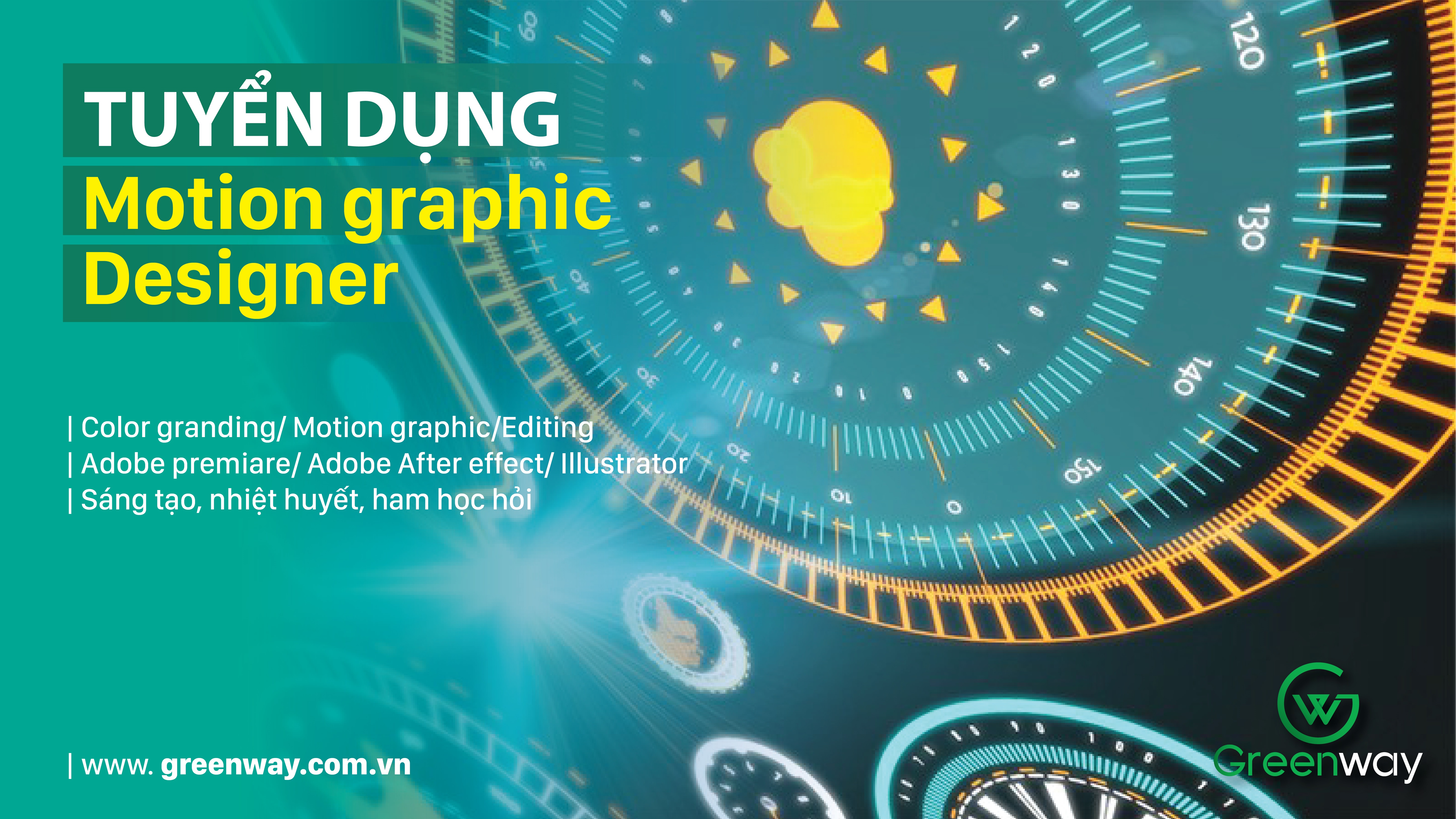 TUYỂN DỤNG MOTION GRAPHIC DESIGNER