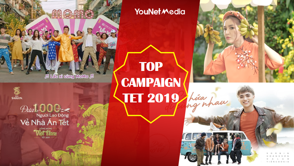 Điểm lại Top 10 chiến dịch thương hiệu nổi bật nhất trên mạng xã hội mùa Tết 2019