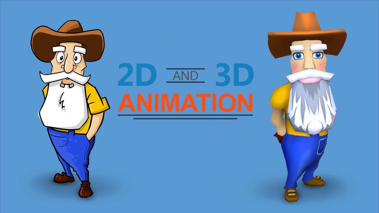 Sự khác biệt giữa 2D Animation và 3D Animation