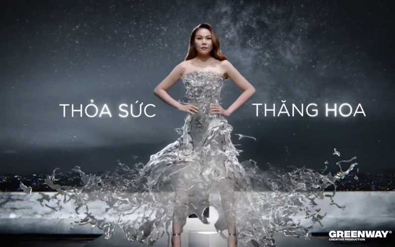 Trích từ Quảng cáo Aquafina cùng Siêu mẫu Thanh Hằng