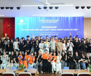 ĐẠI DIỆN GREENWAY PRODUCTION THAM GIA WORKSHOP VỀ SẢN XUẤT VIDEO NGẮN TẠI ĐẠI HỌC ĐẠI NAM